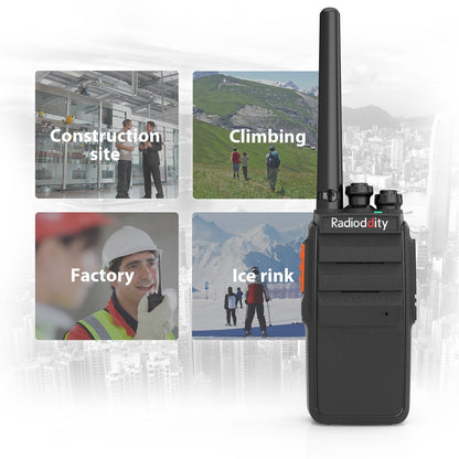 Radioddity R2 Walkie Talkie UHF PMR446 [2 Pack] - Radioddity
