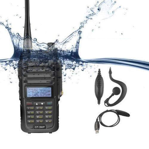 Baofeng GT-3WP Waterproof Two Way Radio + Programming Cable [DISCONTINUED] - Radioddity