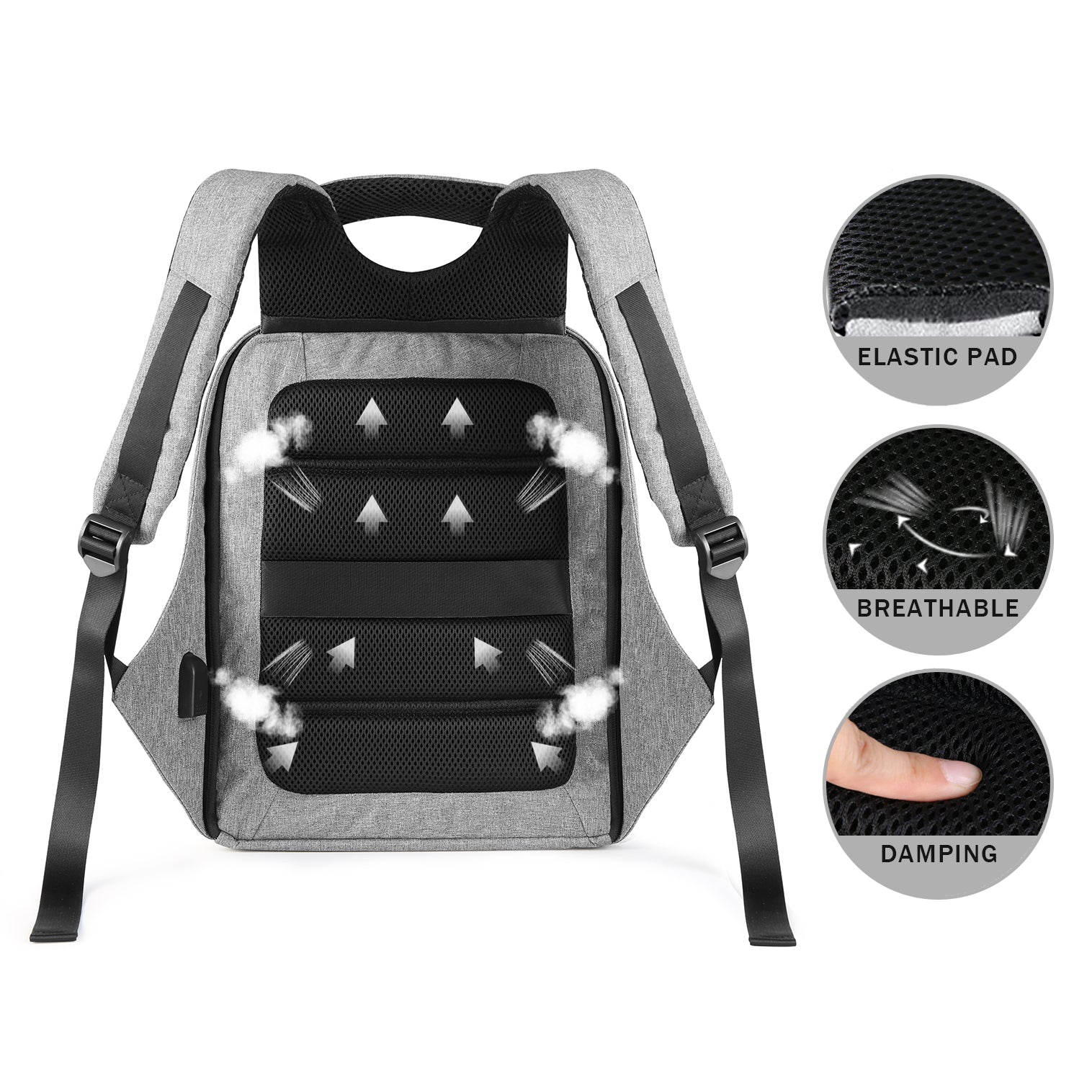 Raddy Multi-function Backpack | Ham Radio Accessories Laptop | Waterproof | for HF Transceiver Xiegu Icom Yaesu - Radioddity