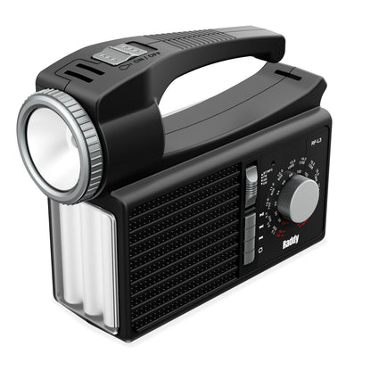 Raddy RF-L3 Portable Solar Generator | with Solar Panel | Flashlight  Music Player [DISCONTINUED] - Radioddity