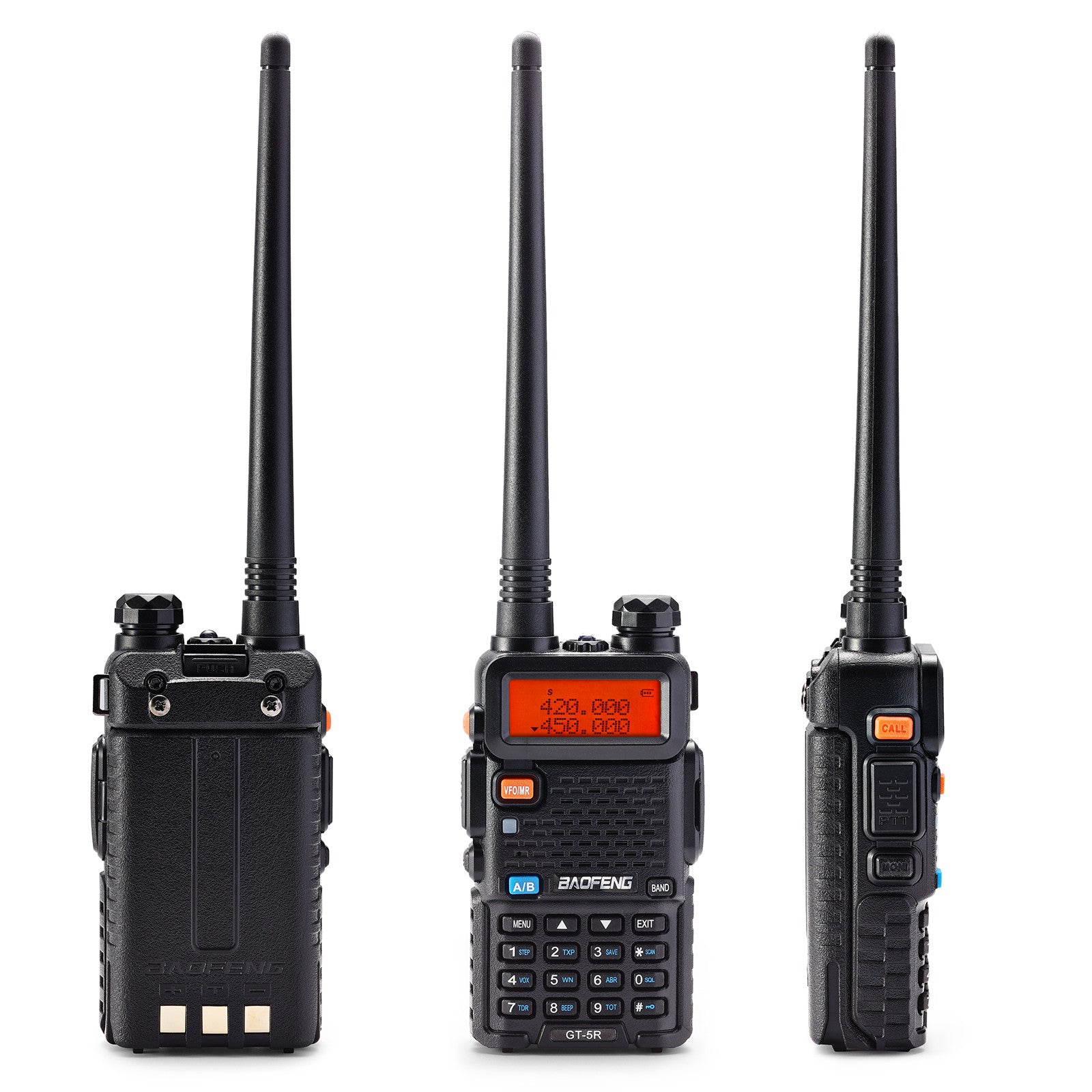 Baofeng GT-5R 5W Dual Band Radio [Upgraded Legal Version of UV-5R] - Radioddity