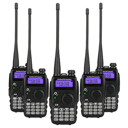 Radioddity GA-5S [5 Packs] | Dual Band | 7W/5W/1W | FM Radio | VFO - Radioddity