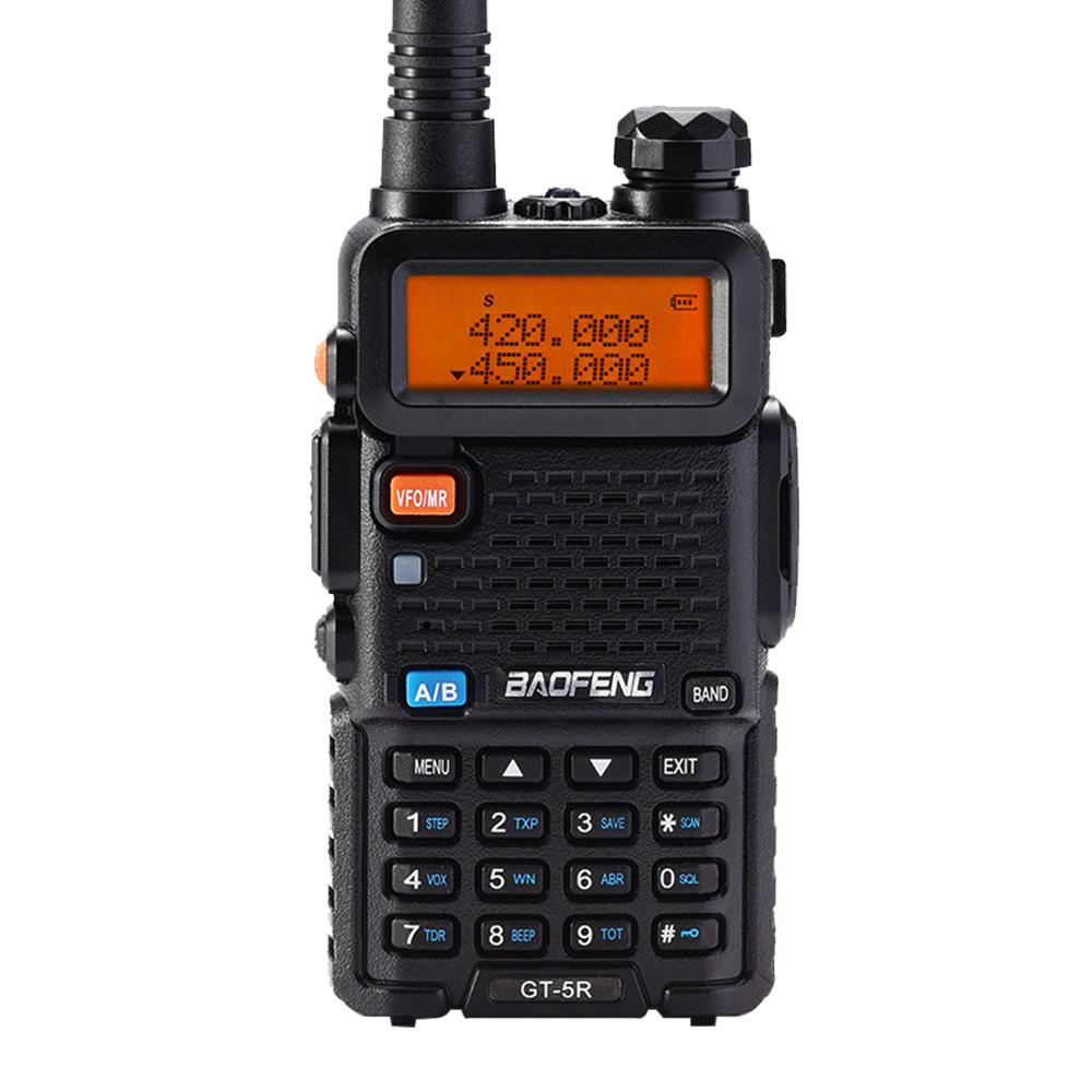 Baofeng GT-5R 5W Dual Band Radio [Upgraded Legal Version of UV-5R] - Radioddity