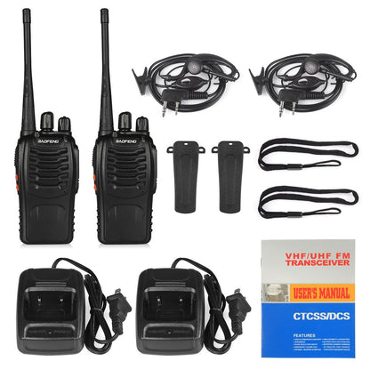2x Baofeng BF-888S Hand-Funkgerät Walkie Talkie - Radioddity