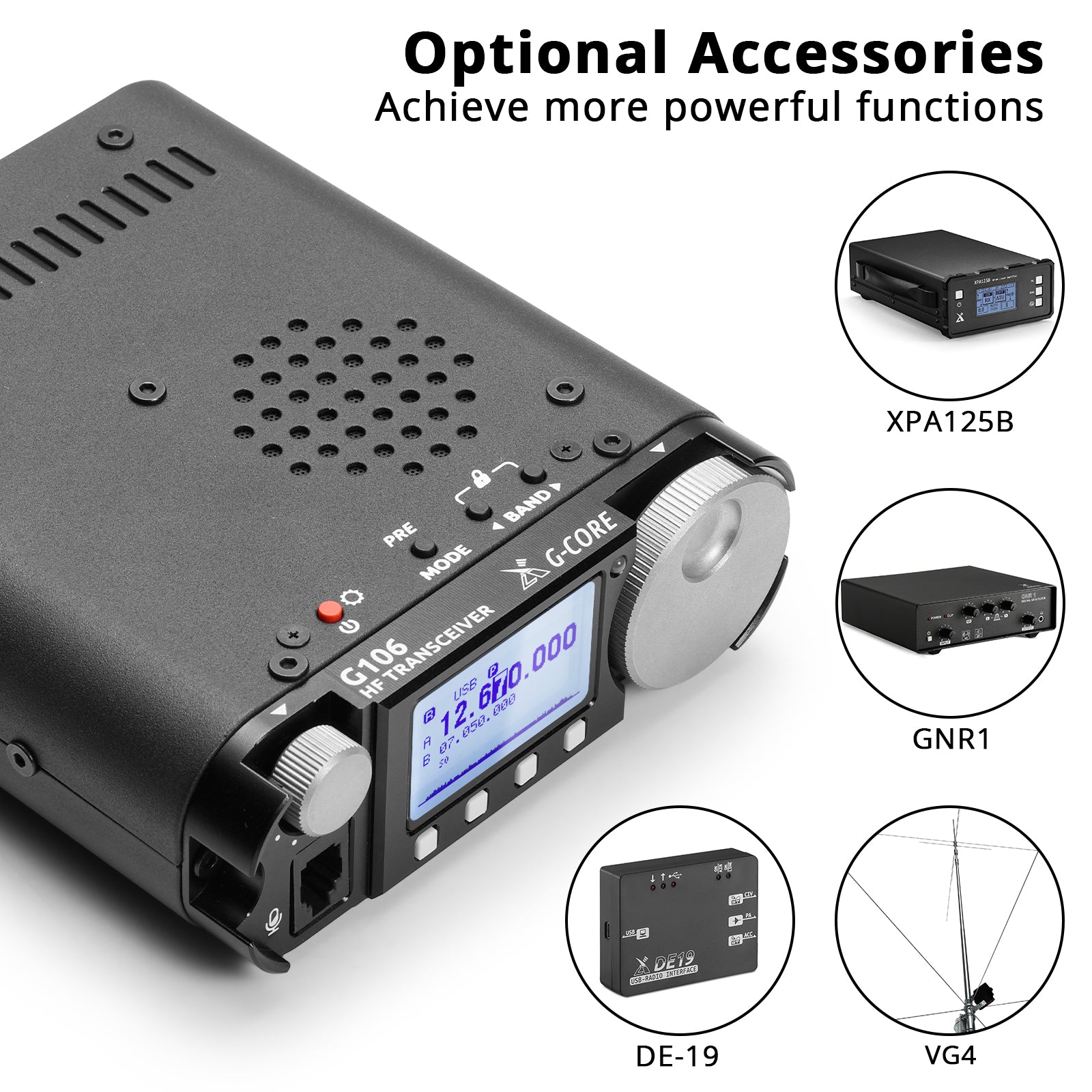 Xiegu DE-19 Data Interface Expansion Adapter | for PC Data Communication | G106 G90 X5105 XPA125B - Radioddity
