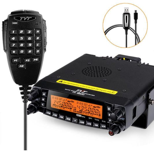 TYT TH-9800 Plus Quad Band 50W Mobile Car Radio - Radioddity